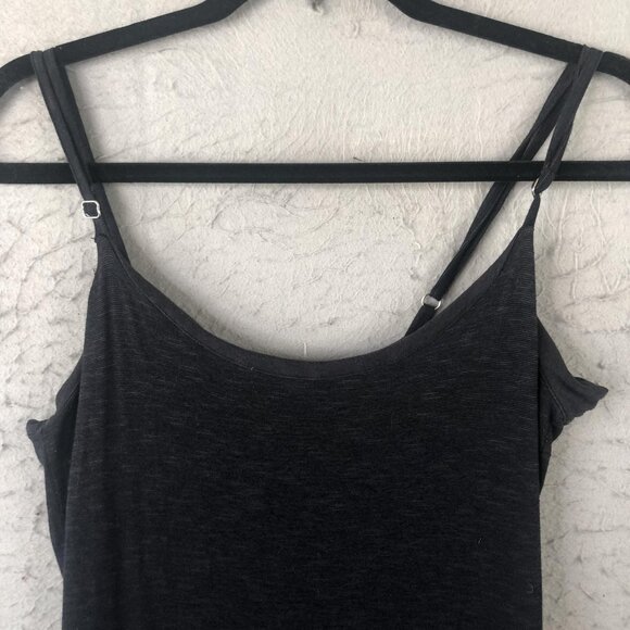 Horny Toad Dress Womens Medium Gray Maxi Adjustable Spaghetti Strap Tencel Soft - Picture 15 of 15